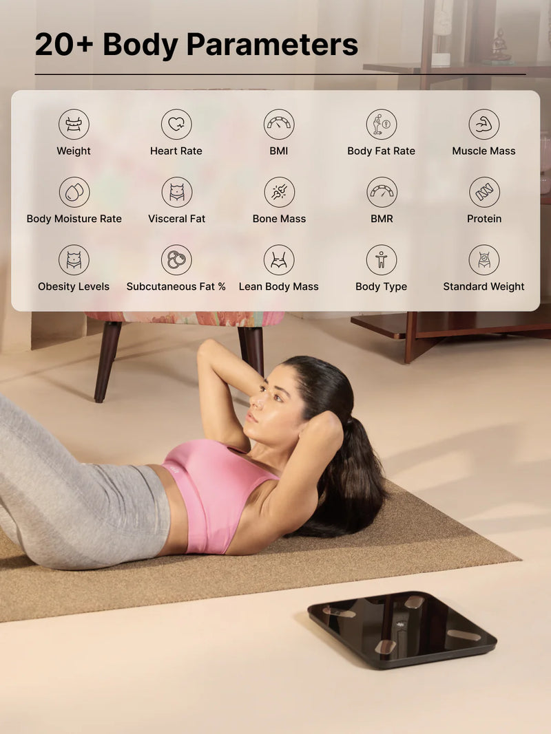 Bluetooth Smart Digital Electronic Weighing Scale - 180kg