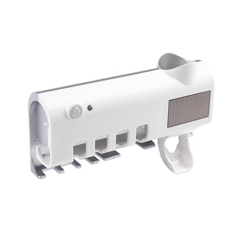 Tooth Brush Sterilizer Cleaner Smart Toothpaste Dispenser