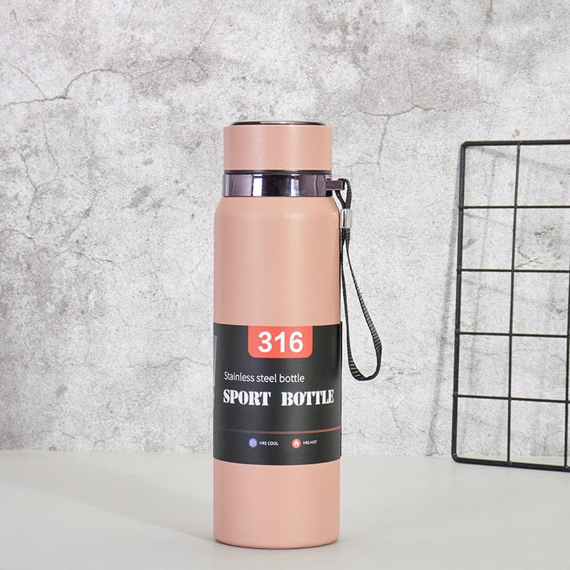 800ml Vacuum Insulated Temperature Display Water Bottle