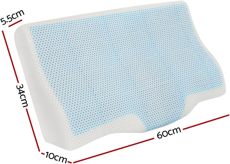 Cooling Sensation Memory Foam Gel Pillow
