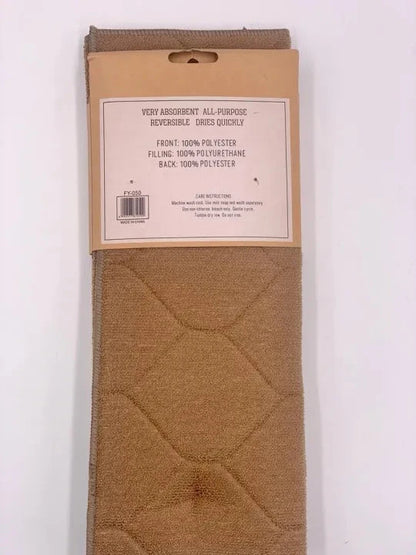 Random Color & Design Foldable Microfiber Dish Drying Mat 38 x 50 cm, Space-Saving Lightweight Design Dish Drainer Mat My Store