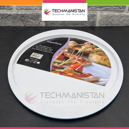 Ceramic Coated Pizza Pan with Handles - Techmanistan in Pakistan
