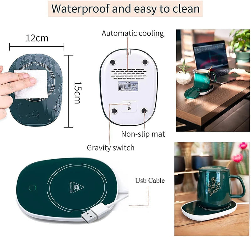 Ceramic Coffee Mug Warmer - Techmanistan in Pakistan