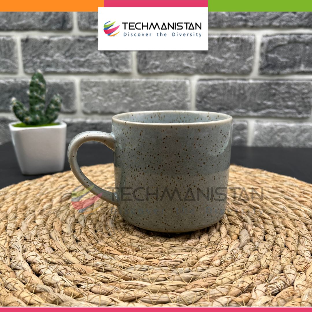 Ceramic Coffee Mug with Handle - Techmanistan in Pakistan