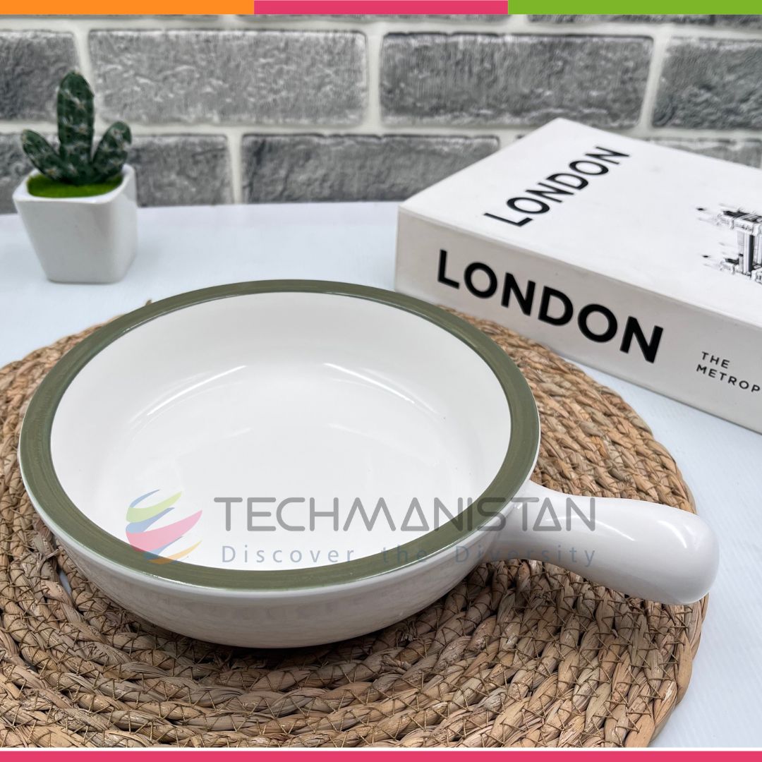 Ceramic Korean Bowl With Handle - Techmanistan in Pakistan