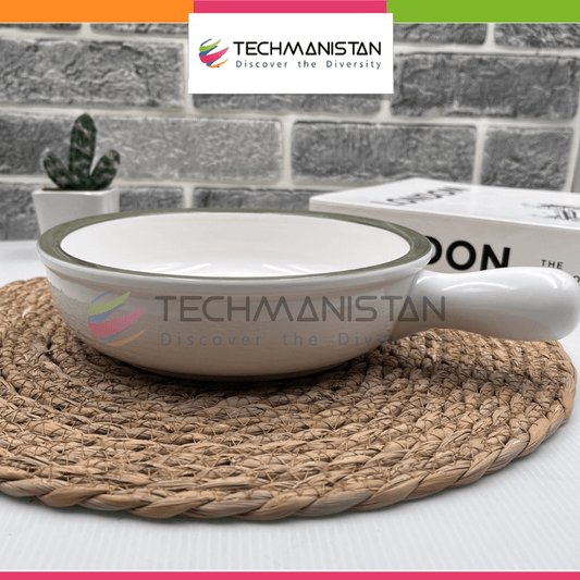 Ceramic Korean Bowl With Handle - Techmanistan in Pakistan