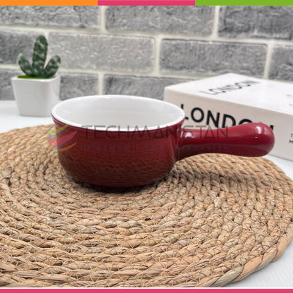 Ceramic Soup Bowl with Handle - Techmanistan in Pakistan