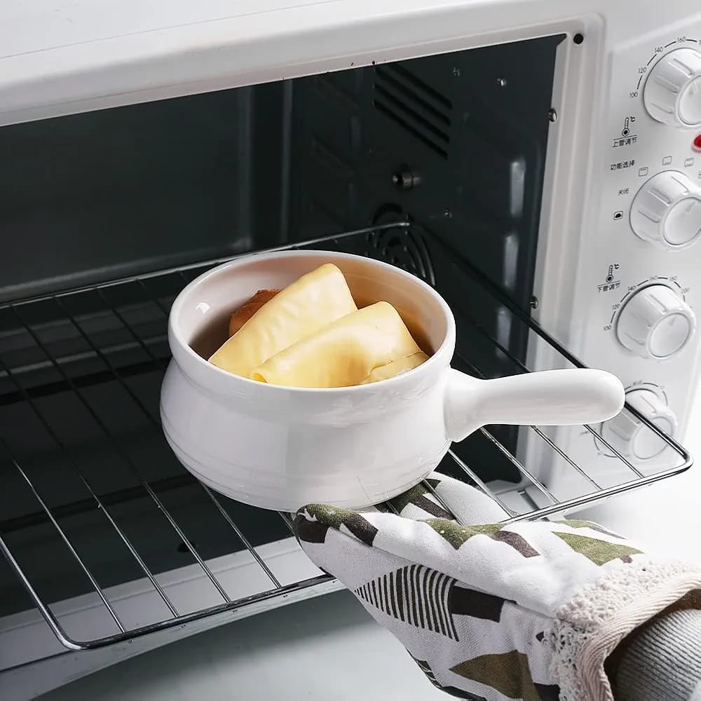 Ceramic Soup Bowl with Handle - Techmanistan in Pakistan