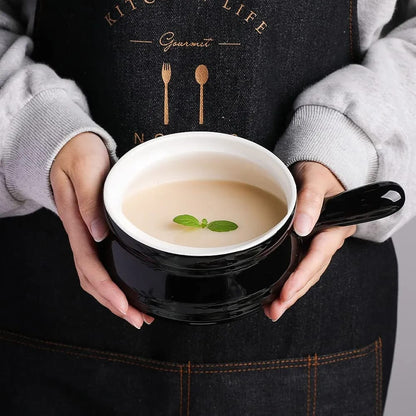 Ceramic Soup Bowl with Handle - Techmanistan in Pakistan