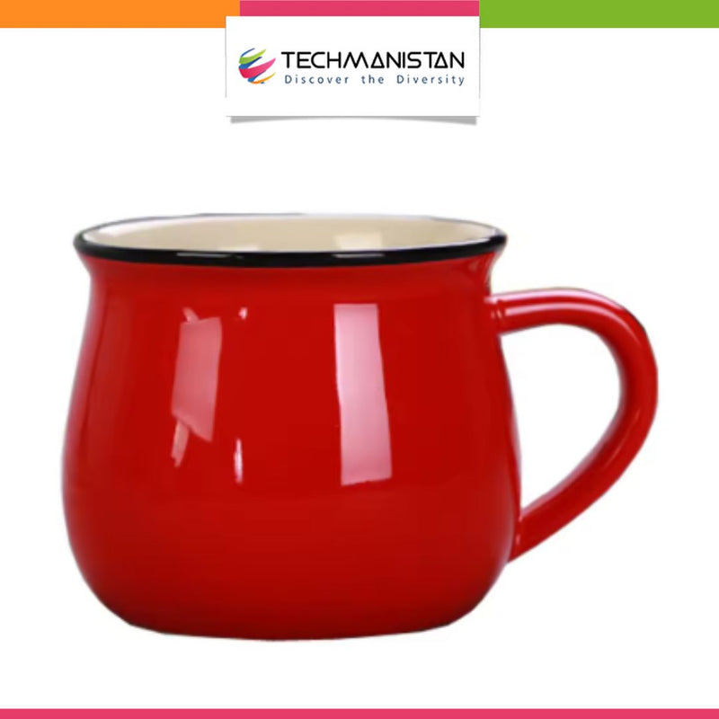 350ml Reusable Ceramic Coffee Cup Techmanistan