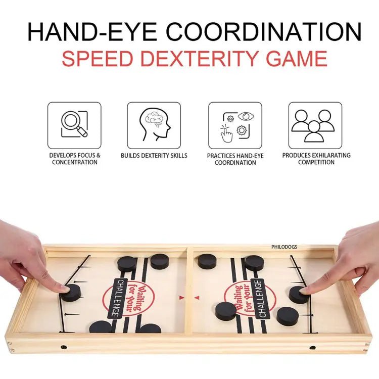 Children's Bump Ejection Hockey Board Game - Techmanistan in Pakistan