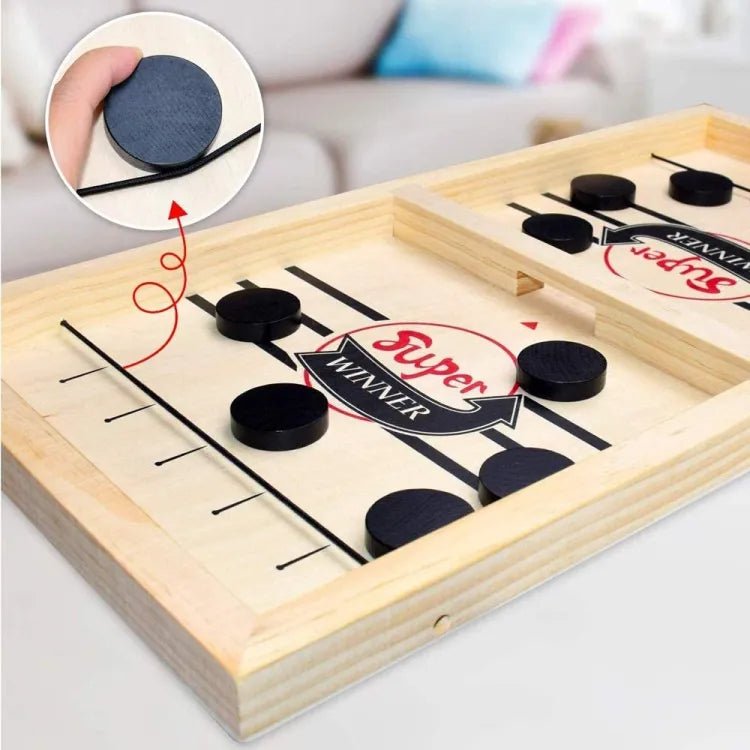 Children's Bump Ejection Hockey Board Game - Techmanistan in Pakistan
