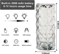 Color Changing USB Charging Crystal Touch Table Lamp - Techmanistan in Pakistan