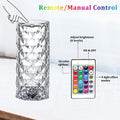 Color Changing USB Charging Crystal Touch Table Lamp - Techmanistan in Pakistan