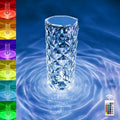 Color Changing USB Charging Crystal Touch Table Lamp - Techmanistan in Pakistan