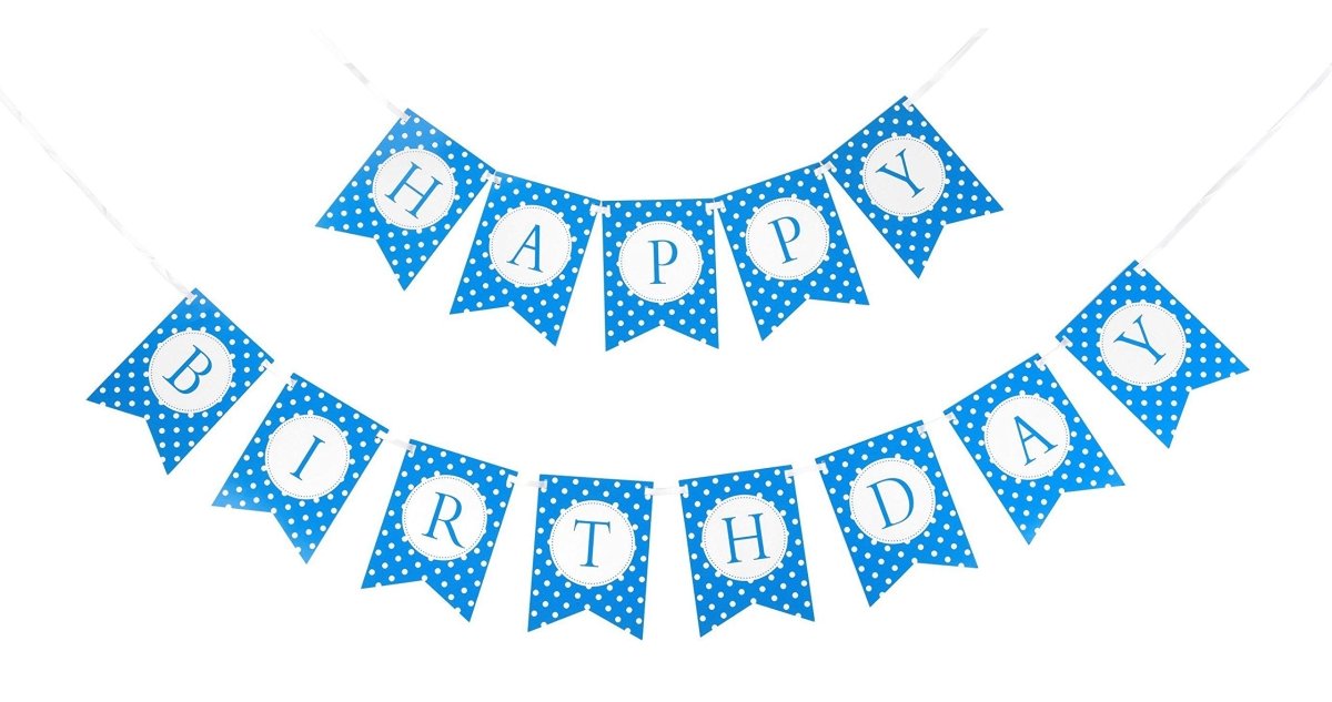 Cut Out Happy Birthday Banner - Techmanistan in Pakistan