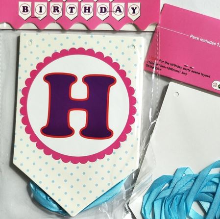 Cut Out Happy Birthday Banner - Techmanistan in Pakistan