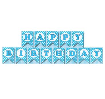 Cut Out Happy Birthday Banner - Techmanistan in Pakistan