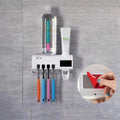 Tooth Brush Sterilizer Cleaner Smart Toothpaste Dispenser