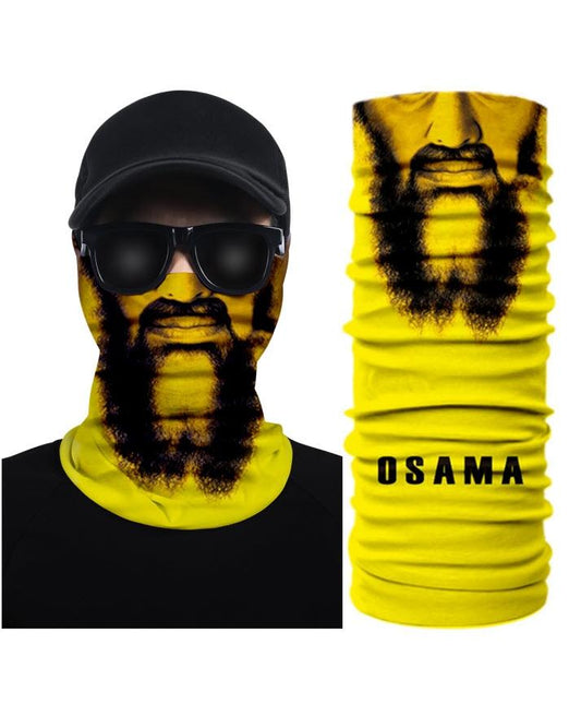 Osama Design Tube Shaped Face Mask Bandana, Bandana for Girls, Bandana for Men Head--Techmanistan-My Store