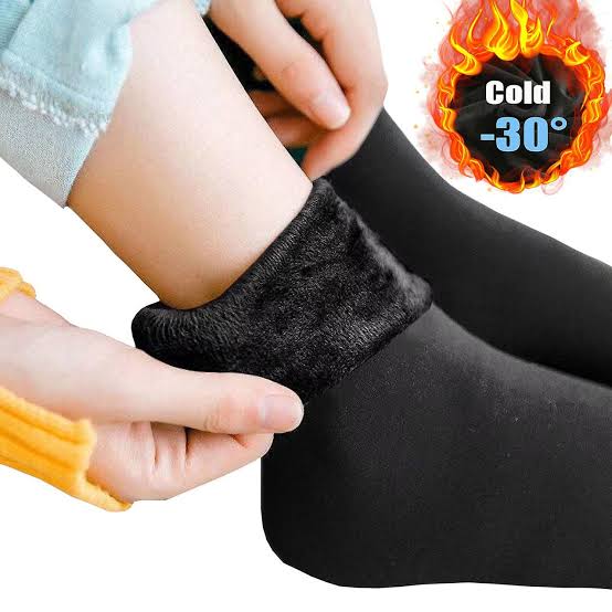 Pack of 3 - Women Wool Fuzzy Thermal Warm Winter Velvet Socks Techmanistan