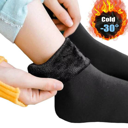 Pack of 3 - Women Wool Fuzzy Thermal Warm Winter Velvet Socks Techmanistan