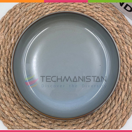 Ceramic Round Serving Plate Techmanistan