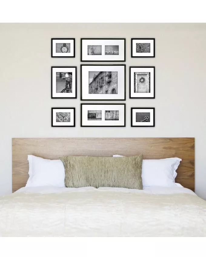 Set of 9 Picture Frames - Perfect for Bedroom.