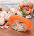 Stainless Steel Ginger Garlic Hand Presser – Crusher & Mincer for Easy Cooking--Techmanistan-My Store