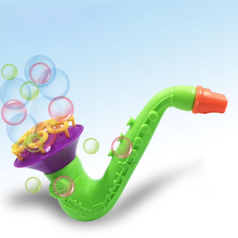 Manual Horn Shaped Bubble Machine - Multicolor Bubbles Maker