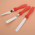Set of 3 - Stainless Steel Cake Cream Knife Spatula for Cake Smooth Icing Frosting Spreader Fondant Pastry Cake My Store