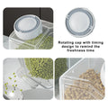 Airtight Food Storage Container with Rotating Cap
