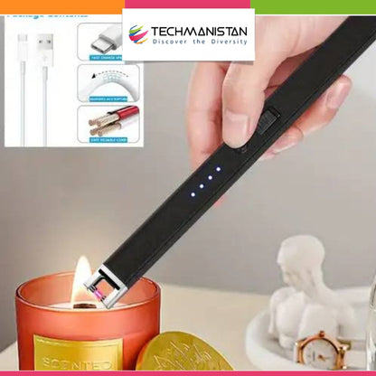 USB Rechargeable Flameless Arc Lighter Techmanistan