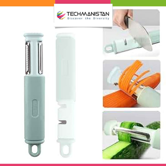 2 in 1 Vegetable Peeler & Sharpener Techmanistan