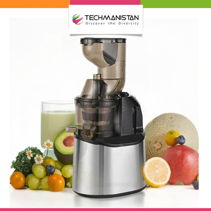 Juice Extractor 3-in-1 Slow Juicer Cold Press Juicer Machine Techmanistan