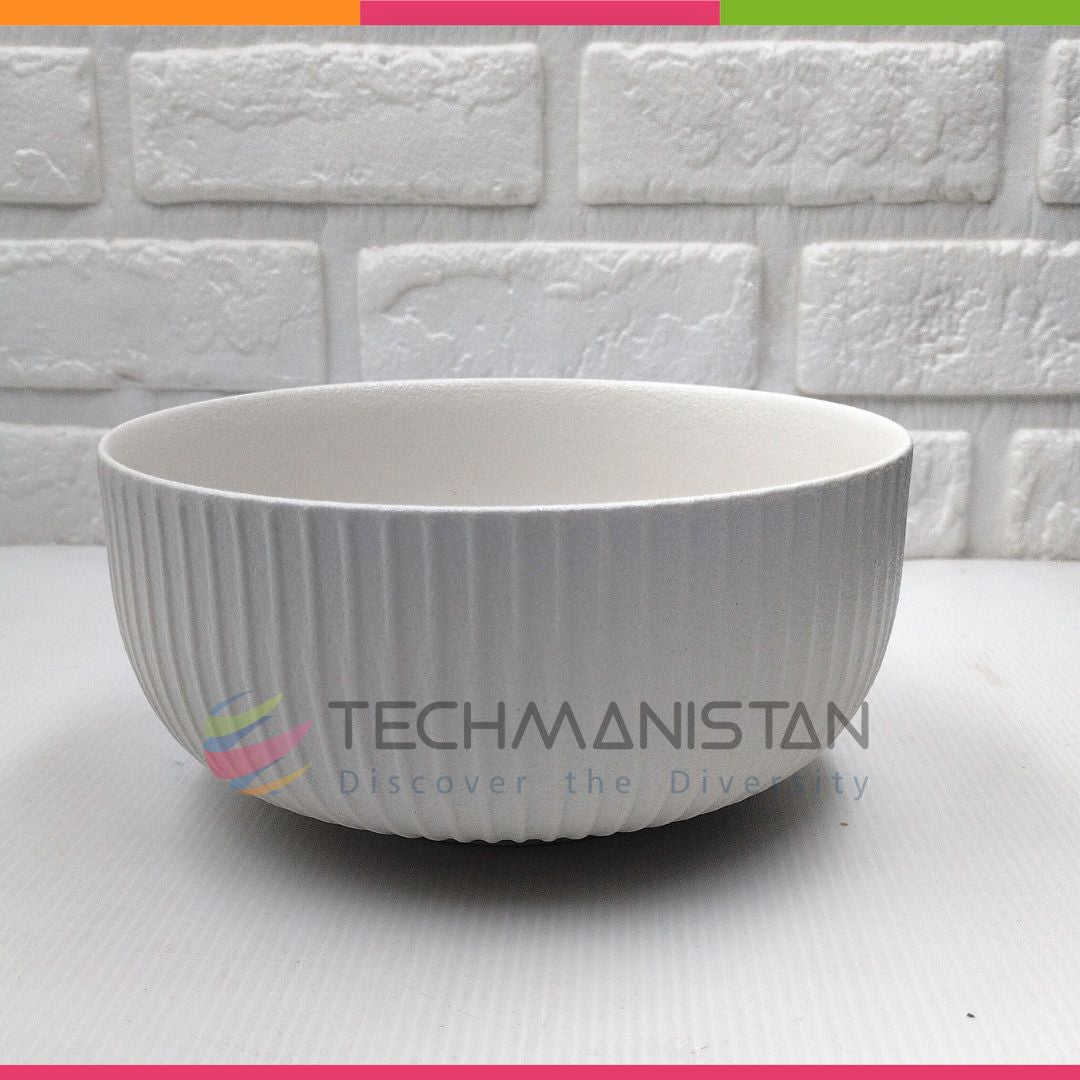 Yogurt & Rice Bowl Ceramic Serving Bowl Techmanistan
