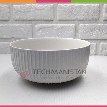 Yogurt & Rice Bowl Ceramic Serving Bowl Techmanistan