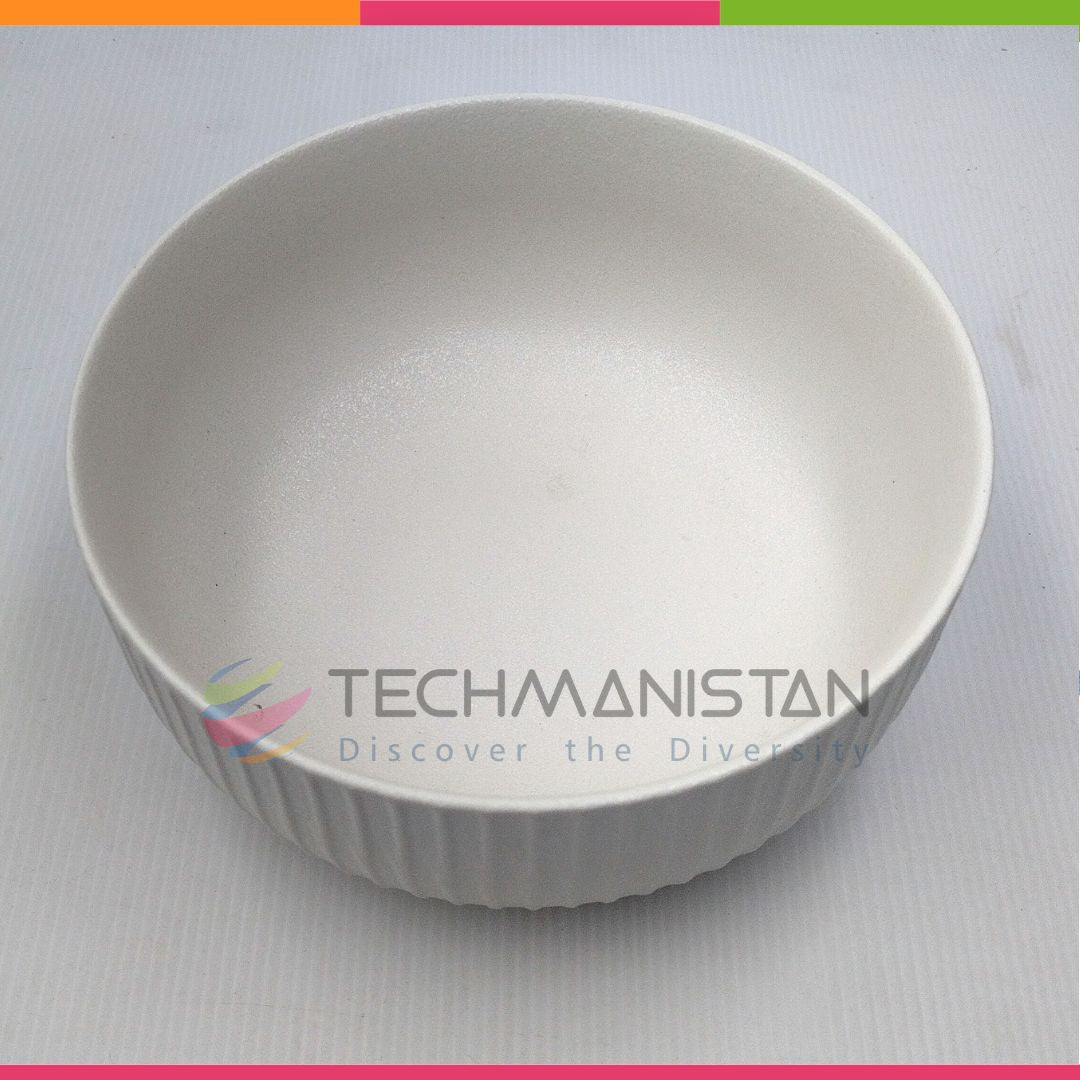 Yogurt & Rice Bowl Ceramic Serving Bowl Techmanistan