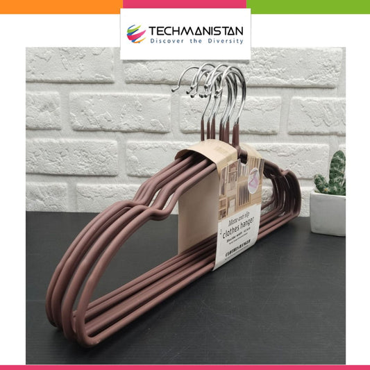 Pack of 10 Premium Non-Slip Clothes Hangers