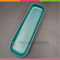 Green with Splatter Multipurpose Long Ceramic Tray