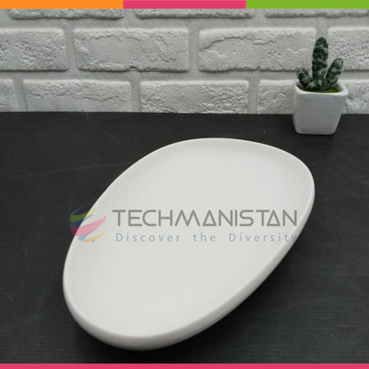 Oval Ceramic Serving Plate