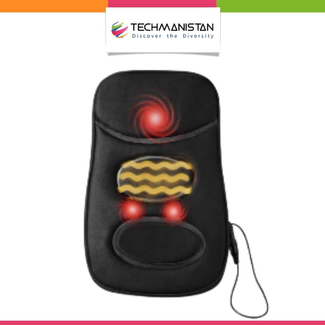 Mini Back Pain Massager With Heat & Controller