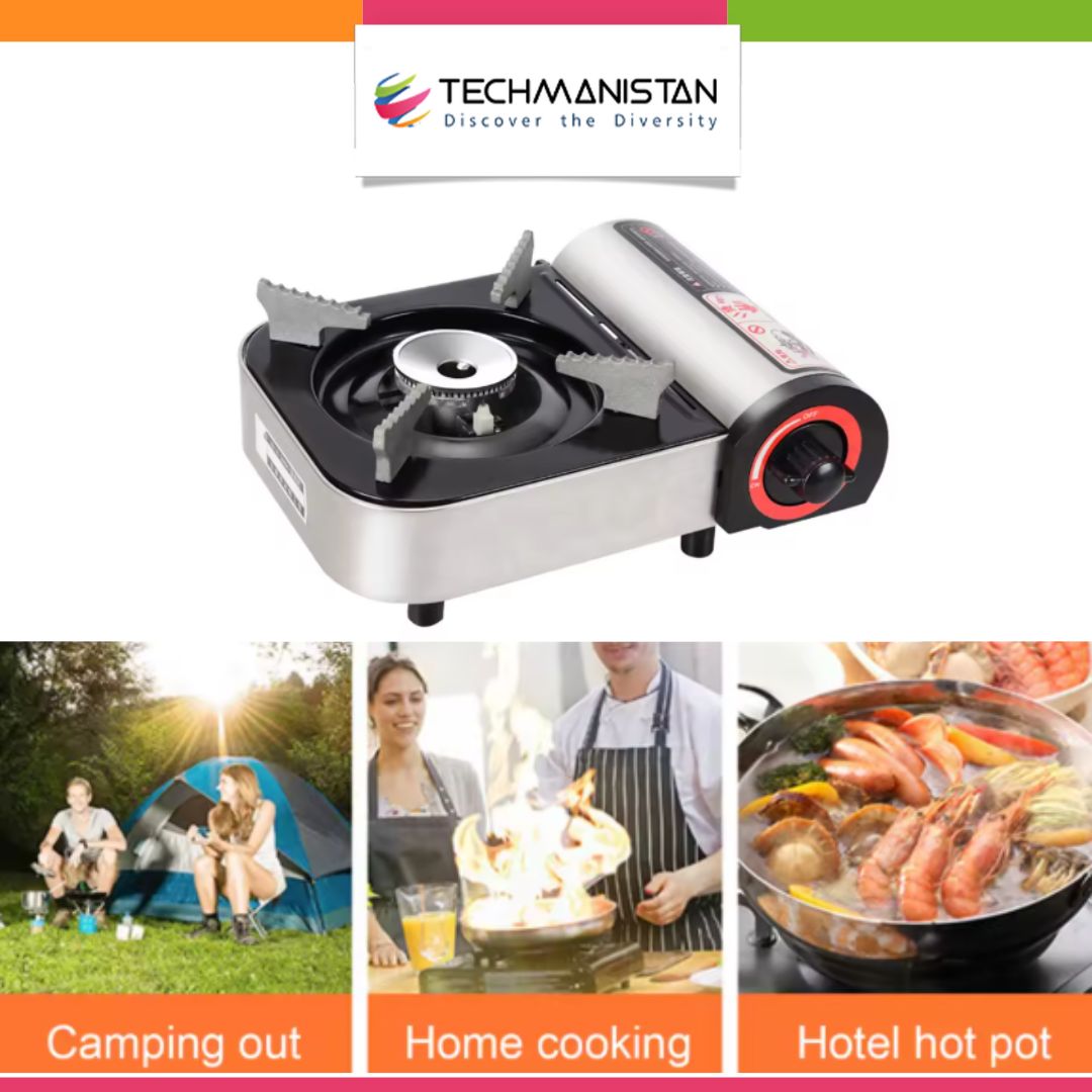 Mini Portable Butane Outdoor Cooking Gas Stove