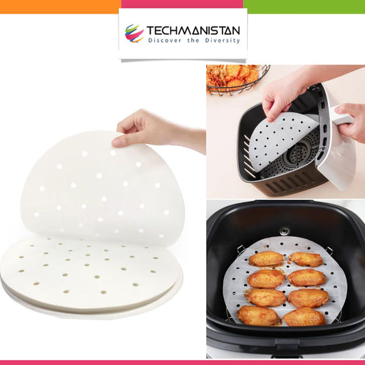 50 Pieces Non-Stick Air Fryer Liners