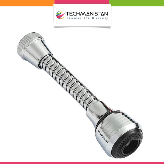 360 Degree Rotation Flexible Faucet Sprayer Attachment Tap Extension