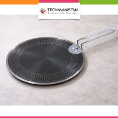 Double Sided Laser Coated Honeycomb Tawa with Single Handle