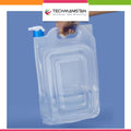 Portable 13L Flat Folding Bucket with Tap & Handle