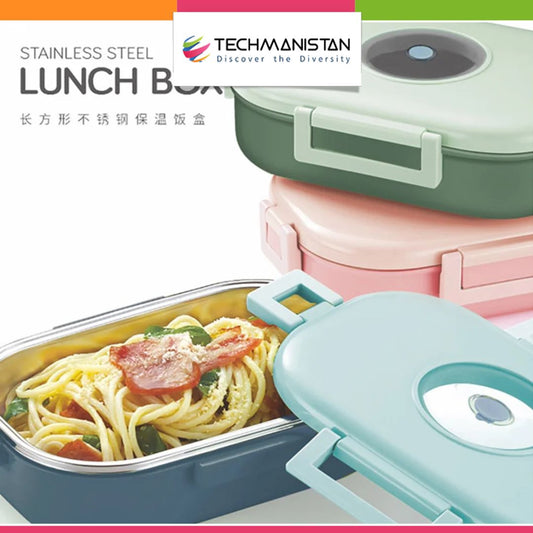 Single Compartment Insulated Lunch Box 710ml – Stainless Steel