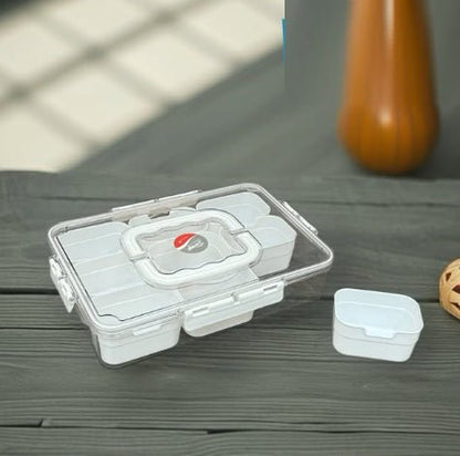 Detachable Dividers Portable Snack box - Techmanistan in Pakistan