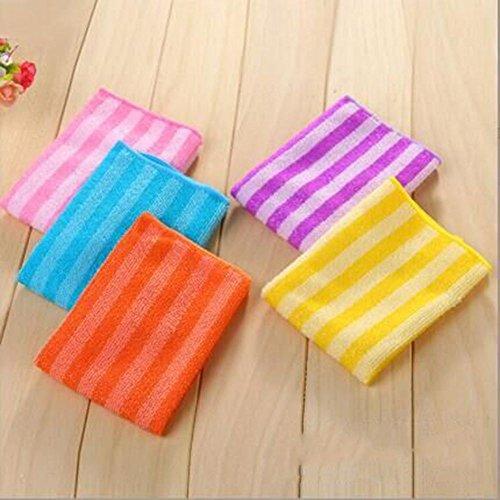 Pack of 5 Microfiber Kitchen Towels – High Absorbency & Fast Drying--Techmanistan-My Store